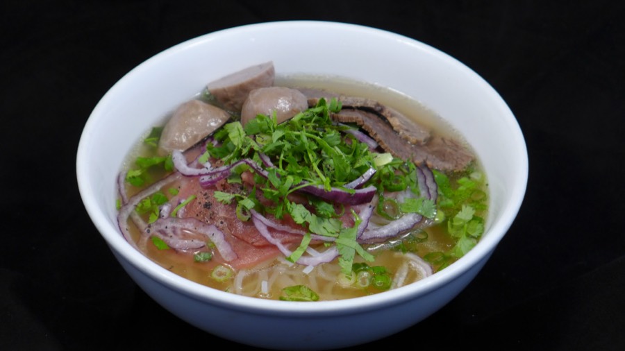 Bowl of beef pho